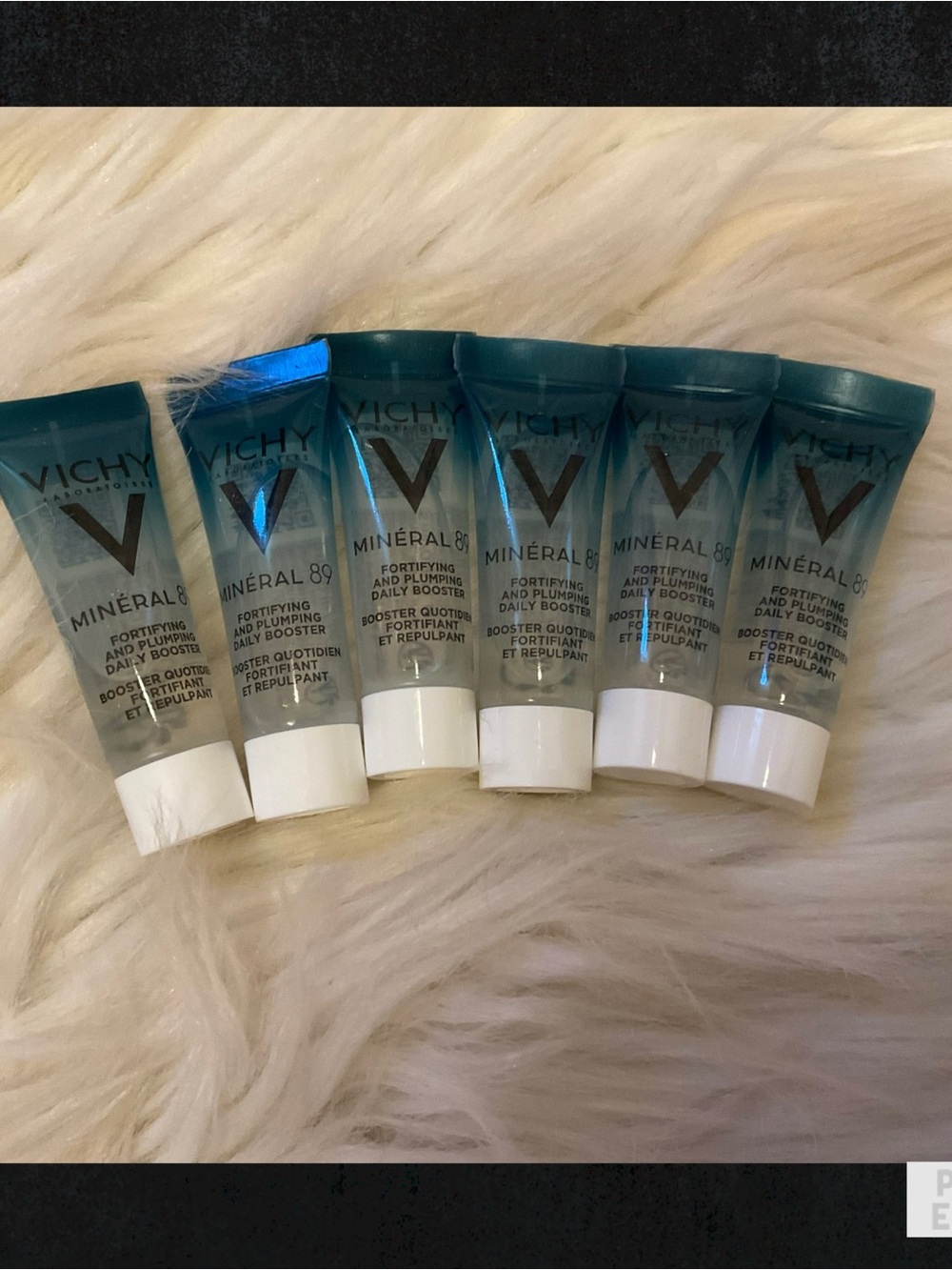 Vichy Mineral 89 Fortifying and Plumping Daily Booster - New x6 Mini